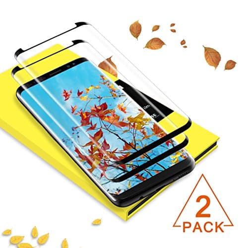 Lupaava Screen Protector for Galaxy S8 Plus, [2Pack] [Case Friendly] Premium Tempered Glass Anti-Scratch Anti-Bubble, Clear High Definition for Galaxy S8 Plus (S8 Plus / 2Pack)