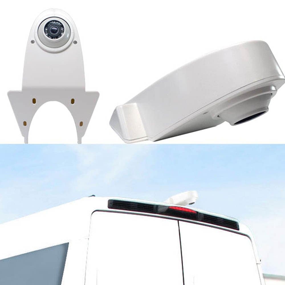 Greatek Reversing Camera for Van 3rd Brake Light Rear View Parking Camera for Sprinter Viano Vito VW Crafter T5 Master Transit