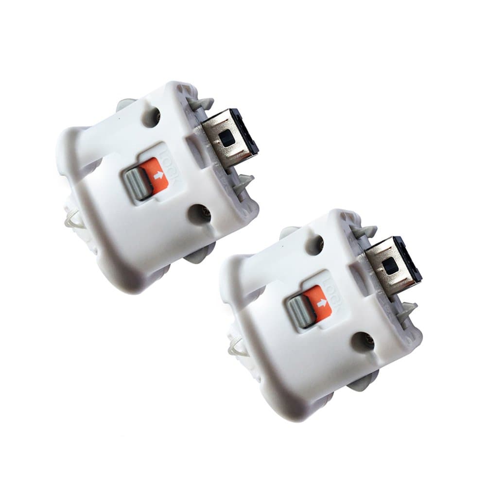 Motion Plus Adapter Motion Plus Sensor Attachment for Wii Remote Controller (2 Pack)