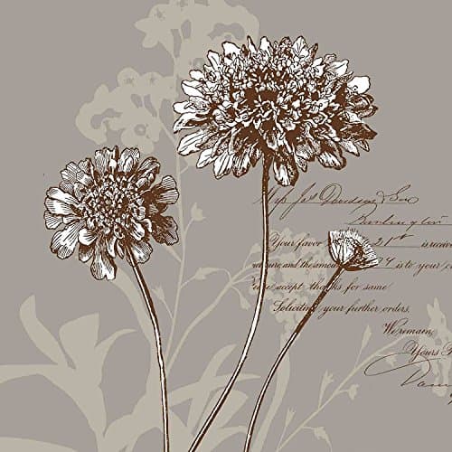 Abstract Canvas Wall Art Hydrangea Bloom I Printed Botanical Abstract Artwork