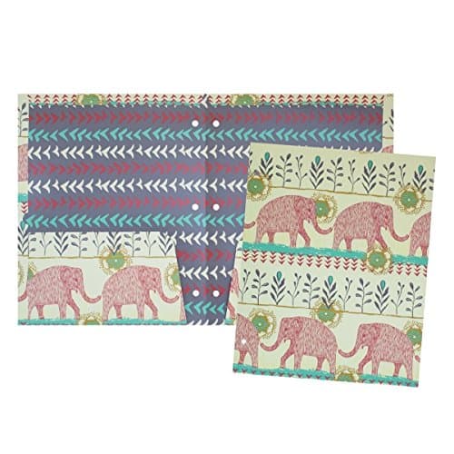 Capri Designs- Pocket Folder - Elephant (Design by Sarah Watts)