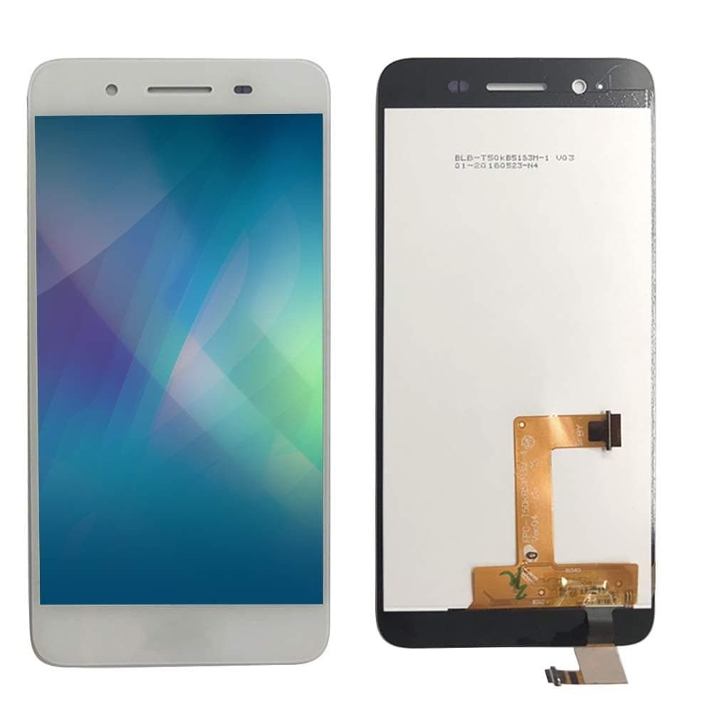 for Huawei GR3 Screen Digitizer Assembly Replacement LCD Display Touch Parts for Huawei Enjoy 5S TAG-L21 TAG-L22 TAG-L03 TAG-L01 (White)