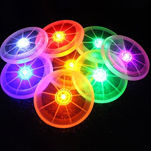 BENHAI 1 Pc LED Color Tableware Light Up Drink Cup Mat Changing Glow Bar Club Party Kitchen Silicone Luminous Placemat