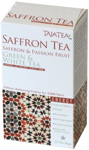 Saffron Green &amp; White Tea (12 pack)
