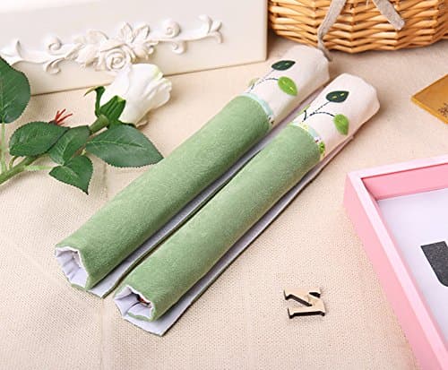 KISENG 1 Pair Refrigerator Handle Covers Handle Protection Home Used Tools (Green)