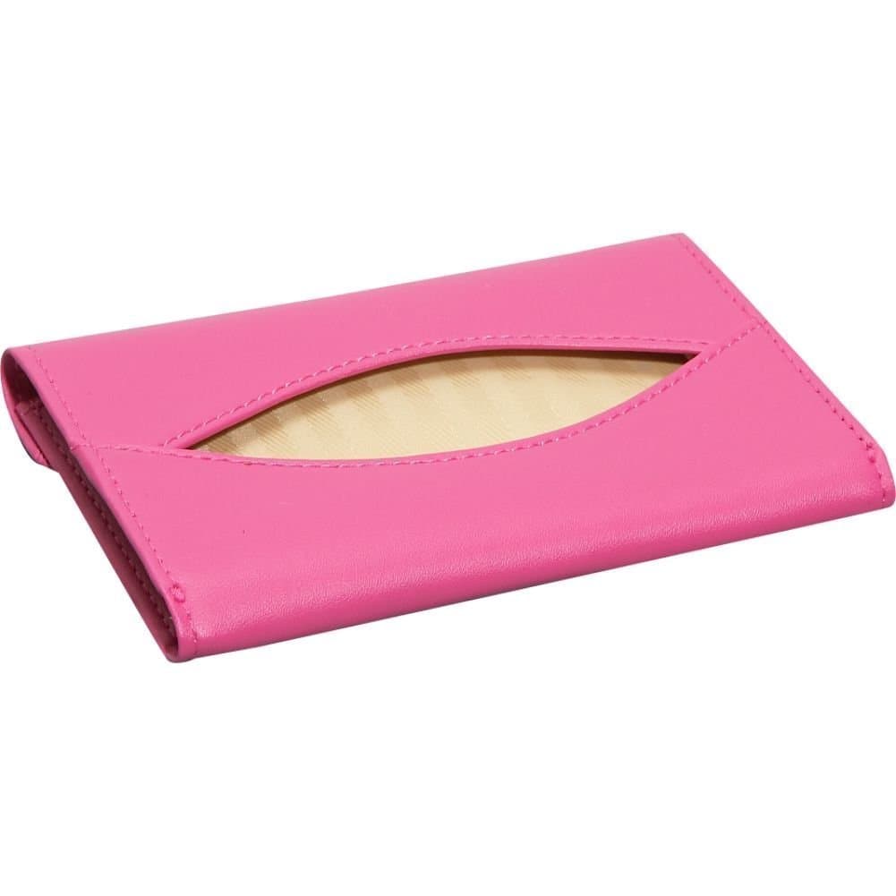 Royce Leather Mini Tissue Holder - Wild Berry
