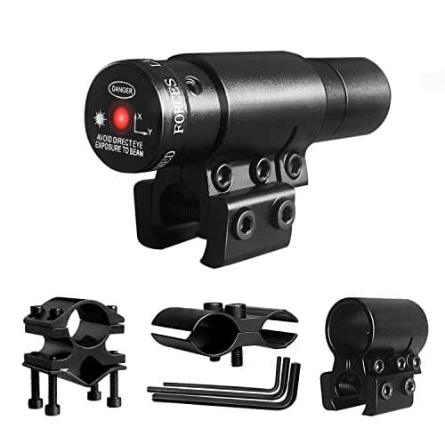Shooting Accessories,Red Dot Beam Sight with 3 Different Scope Mounts Fit All Versions of Shotgun/Airsoft Pitrol Infoors,Outdoorsby Join2Top