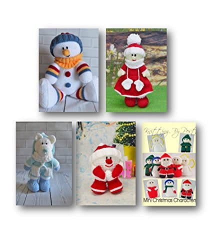 Knitting Pattern Christmas Toy Knitting Patterns Collection KBP-C016 Made in The UK
