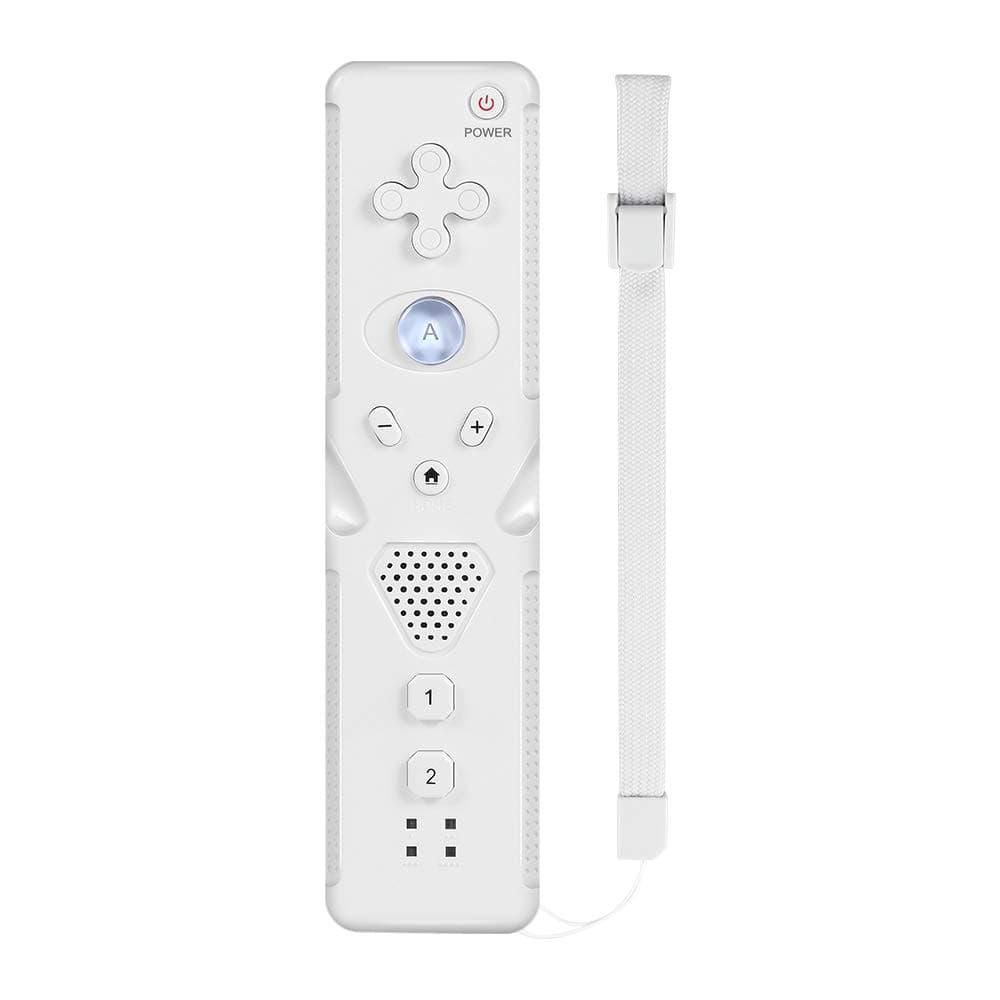 Wetoph Wii Remote Controller NK11 Wireless Remote Controller for Nintendo Wii/Wii U,No Motion Plus（Third Party Product）-Fine White
