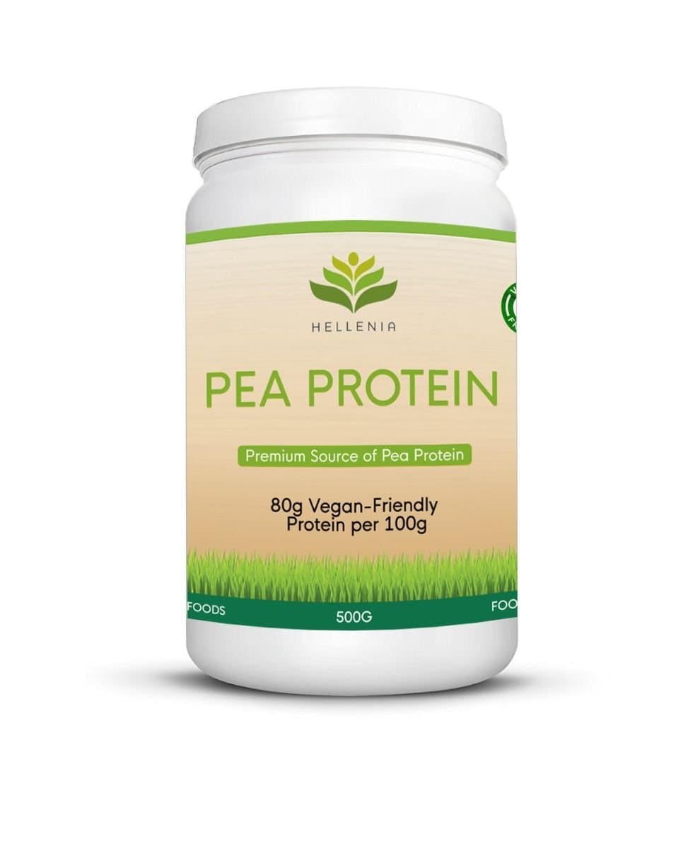 Hellenia Pea Protein 500g - Versatile Plant-Based Protein