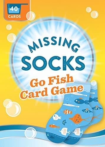 Chronicle Books Missing Socks Go Fish Card Game