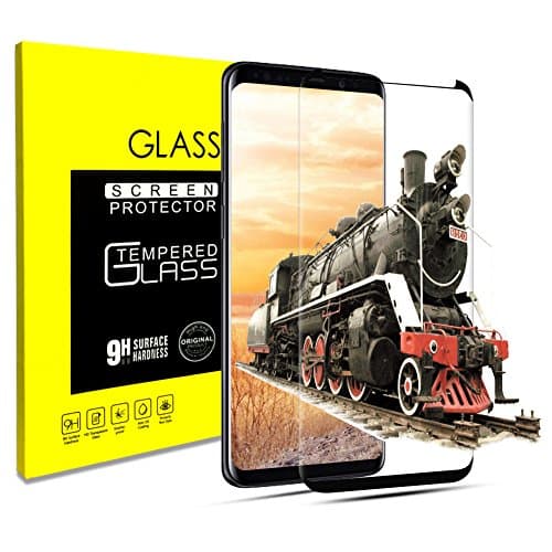 Samsung Galaxy S9 Plus Screen Protector, Premium Tempered Glass Screen Protector for Galaxy S 9 Plus (2018) [Case Friendly] [Anti Scratch] [Bubble Free] [HD Ultra Clear] (Galaxy S9 Plus)
