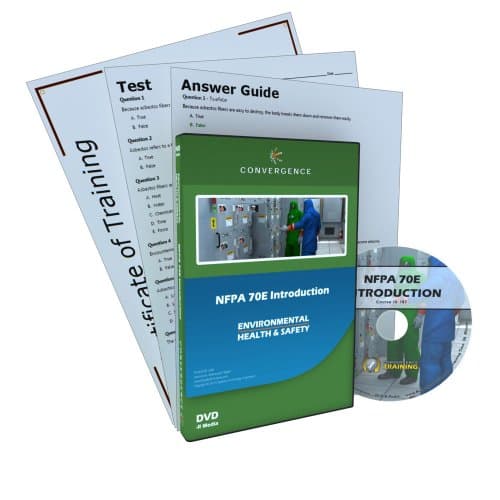 Convergence C-387 NFPA 70E Introduction Training Program DVD, 26 minutes Time