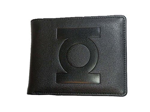 DC 80A337 Green Lantern Embossed Logo Wallet with Retro Comic Book Interior