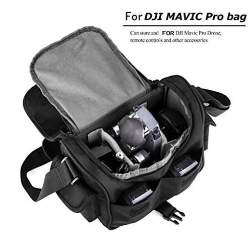 Case Foldable Drone Body and Remote Controller Transmitter Bag Hardshell Housing Hard Strorage Portable Carrying Travel Case Box Carrying Bag For DJI Mavic Pro Drone by SHY