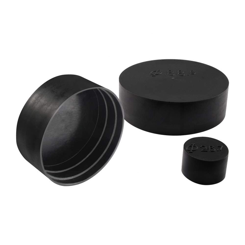 Pipe Caps - Black Pipe Cap for 114.3 Mm OD G 4" BSP Or NPT Thread MOCAP PC150BK1 (qty225)