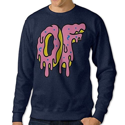 Men's Odd Future Long Sleeve Crew Neck Pullover Long Sleeves
