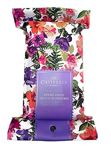 Castelbel Spring Violet Bath Bar Soap 10.5 Oz.