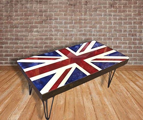 Industrial Vintage Union Jack Coffee Table