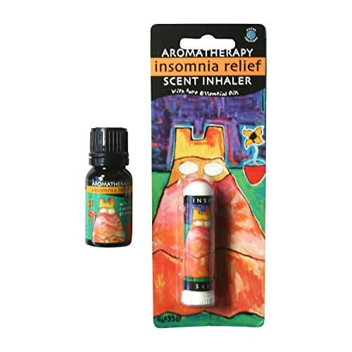 Earth Solutions Aromatherapy Sleep Aid Inhaler Plus Essential Oils Blend 10ml Insomnia Kit Yoga Gifts | A Natural Plant Extract for Sleep & Anxiety