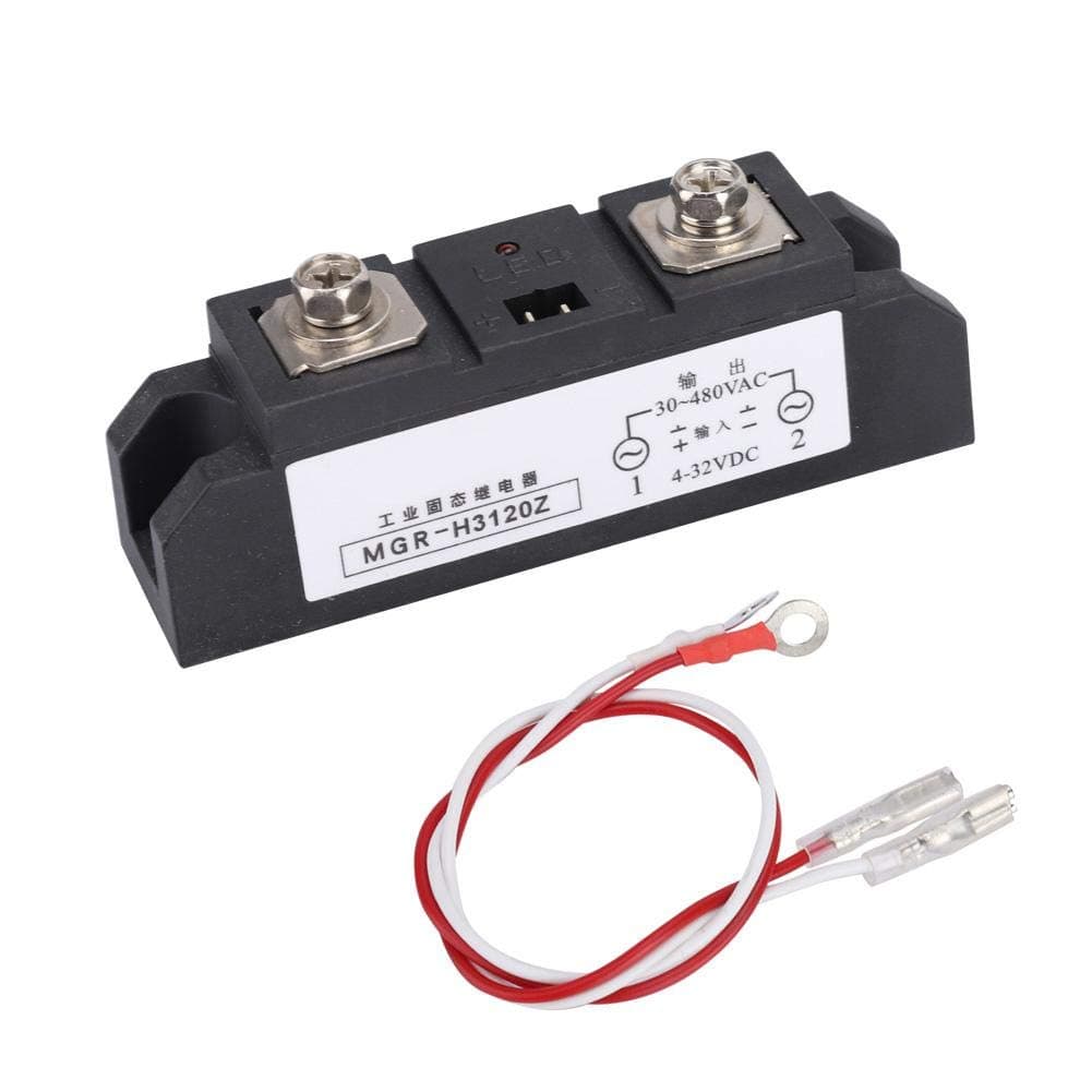 Solid State Relay, 4 Types Industrial Solid State Relay DC Control AC SSR 80A / 100A / 120A / 150A(#3)