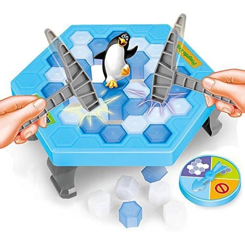 Joykith HOT Save penguin knock ice block Crashed ice game Puzzle table games penguin ice pounding penguin ice cubes wall toys desktop paternity interactive game