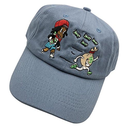 Get That Bag Baseball Cap Dad Hats Embroidered Adjustable Snapback Cotton Unisex Denim