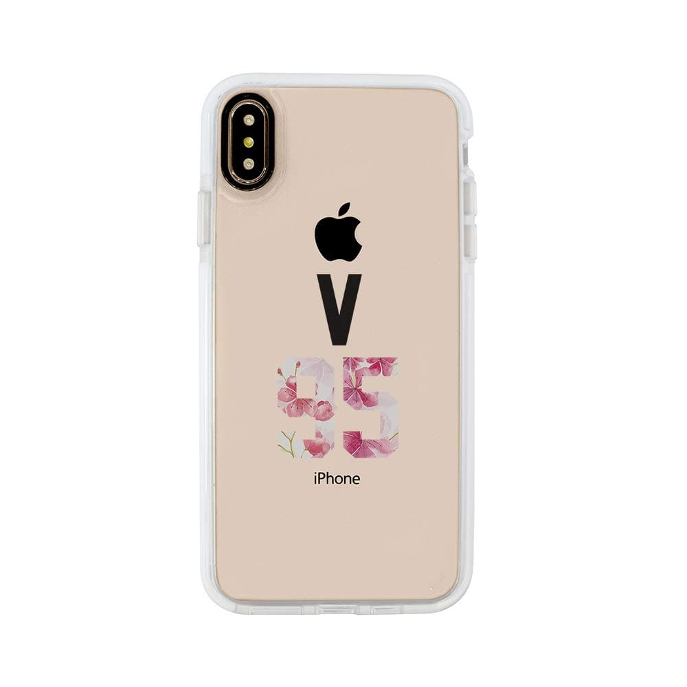 Ultra Slim iPhone Case - Silicone Protective Cover - Compatible for iPhone XR - V Aka Taehyung 95 - Hyyh Story - Taetae Cute Case - Black Flexible Soft TPU Cover Case