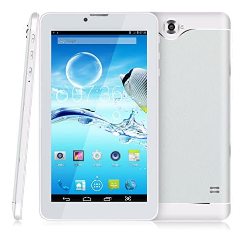 7" Inch Android Tablet,PADGENE Android7.0 Tablet Phablet With WIFI Bluetooth GPS Dual Sim Card Slot Dual Camera Tablet PC MTK8321 Quad core 1GB RAM+8GB ROM [2018