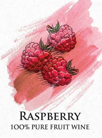 NV Berrywine Plantations Raspberry Wine 750 mL
