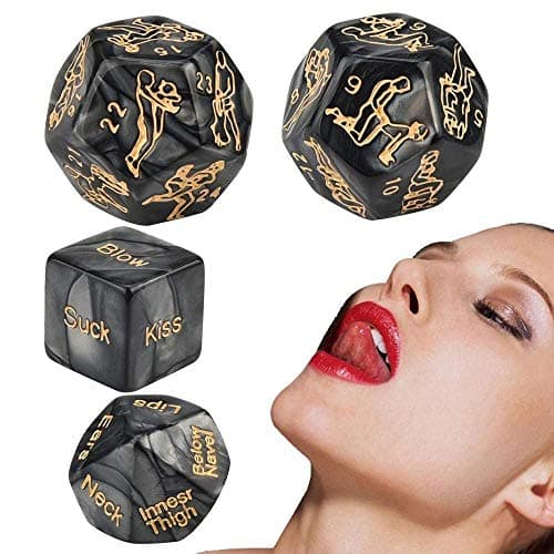 Romantic Dice for Couples Indoor Game Fun T0 Use