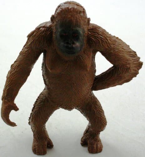 Female Orangutan Rubber Replica