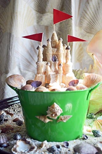 Beach Sandcastle Summer Table Centerpiece