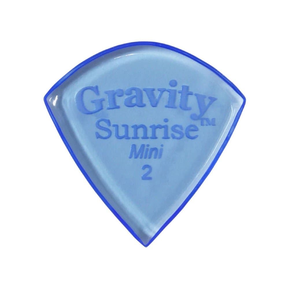 GravityPicks Sunrise - Mini Size, 2 Millimeter, Polished