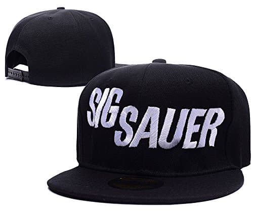 Carrie Sig Sauer Adjustable Embroidery Snapback Hat Cap