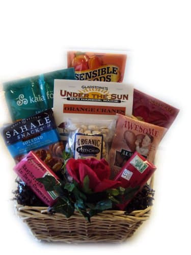 Healthy Valentine's Day Gift Basket