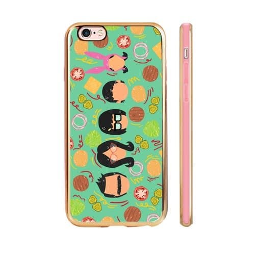Bob'S Burgers Electroplating iPhone 6 Plus/6s Plus 5.5 Pink Case