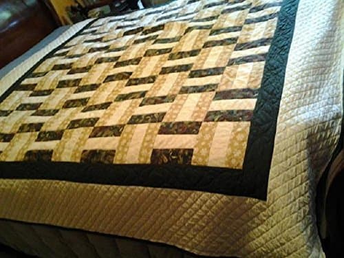 queen size hand stitched coverlet