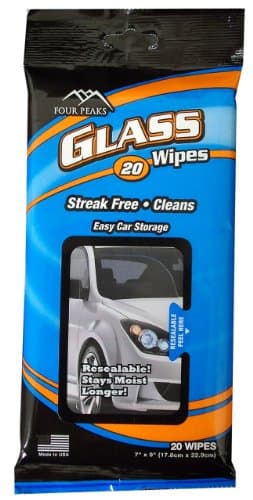 Four Peaks Glass Wipe, 27 Count, 7-Pack