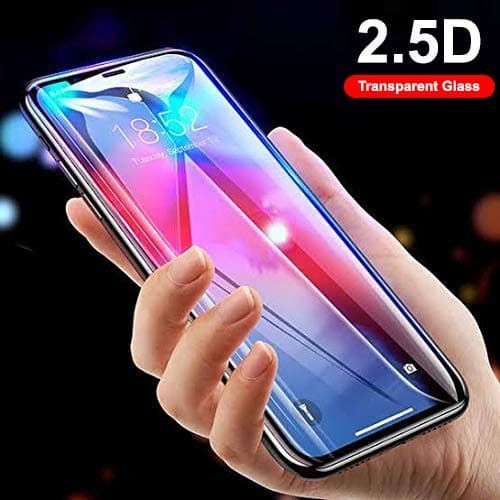 ACUTAS ® Full Screen Coverage Except Edges Tempered Glass with Easy Installation Kit for Xiaomi Black Shark (Transparent)
