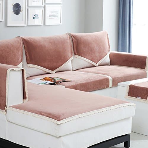 waterproof sofa cushions/Solid-colored fabric sofa cushions/Four seasons universal non-slip cushion-B 70x210cm(28x83inch)