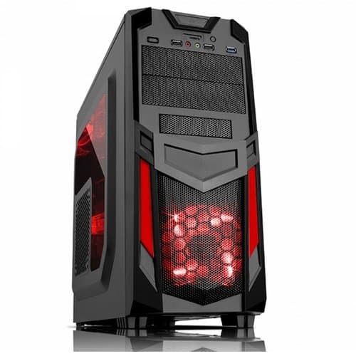 Itek Invader R03 Gaming Case Middle, Multi-Colour