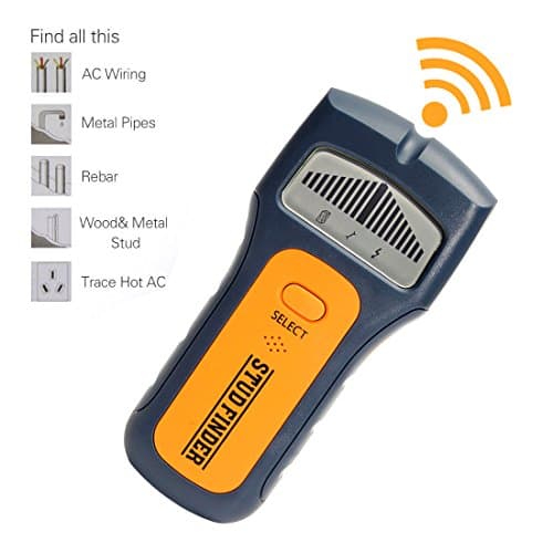 AUTOPDR 3-in-1 Stud Finder Wall Scanner Multi Scanning Tools Wall Sensor Tester for Wood Stud AC Wire Metal Detector