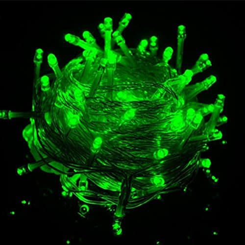 ADDCOME LED String Light , 110V 10M 32.8FT Fairy String Lights ,Waterproof 100 LED Bulbs Indoor Outdoor Christmas Decorations (Green)
