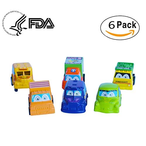 Pull Back Vehicles,Assorted Construction Vehicles and Raced Car Toy,Mini Push Pull Back Car Baby Toy Set, Vehicle Play Set For Children For Fun