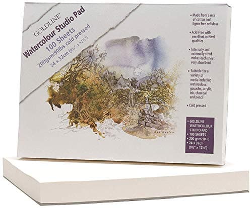 GoldLine Watercolour Studio Pad