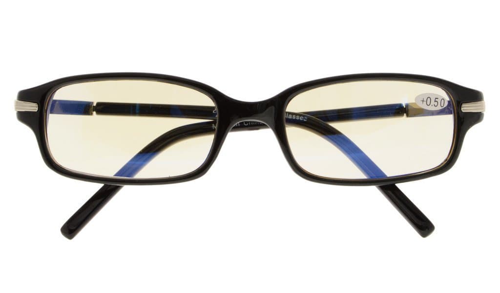 Reduce Eyestrain,Anti Blue Rays,UV Protection Spring Hinge Computer Gaming Reading Glasses