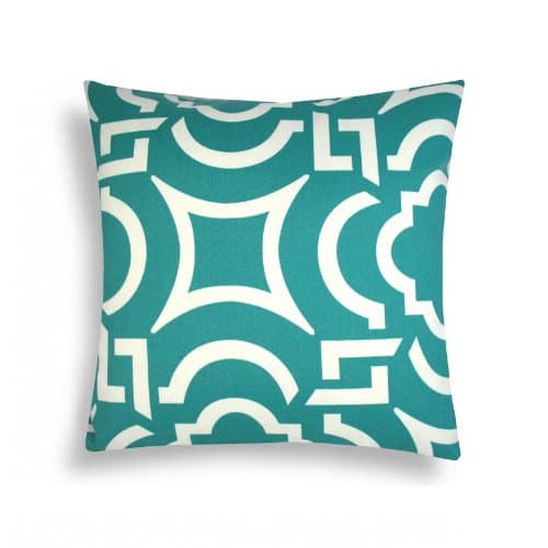 Domusworks Geo Pillow, Emerald