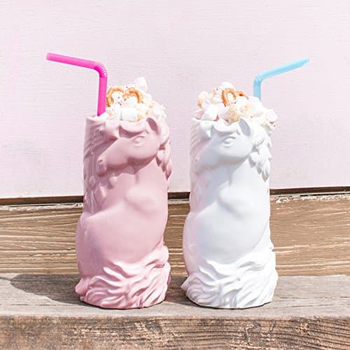 Unicorn Tiki Mug (White)