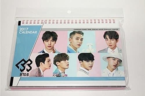 B2B BTOB 2017 Desk Calendar + Sticker Set